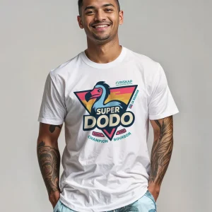 T-shirt Homme – Super Dodo – Coton Bio Premium