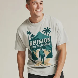 T-shirt Homme – Trail Destination – Coton Bio Premium
