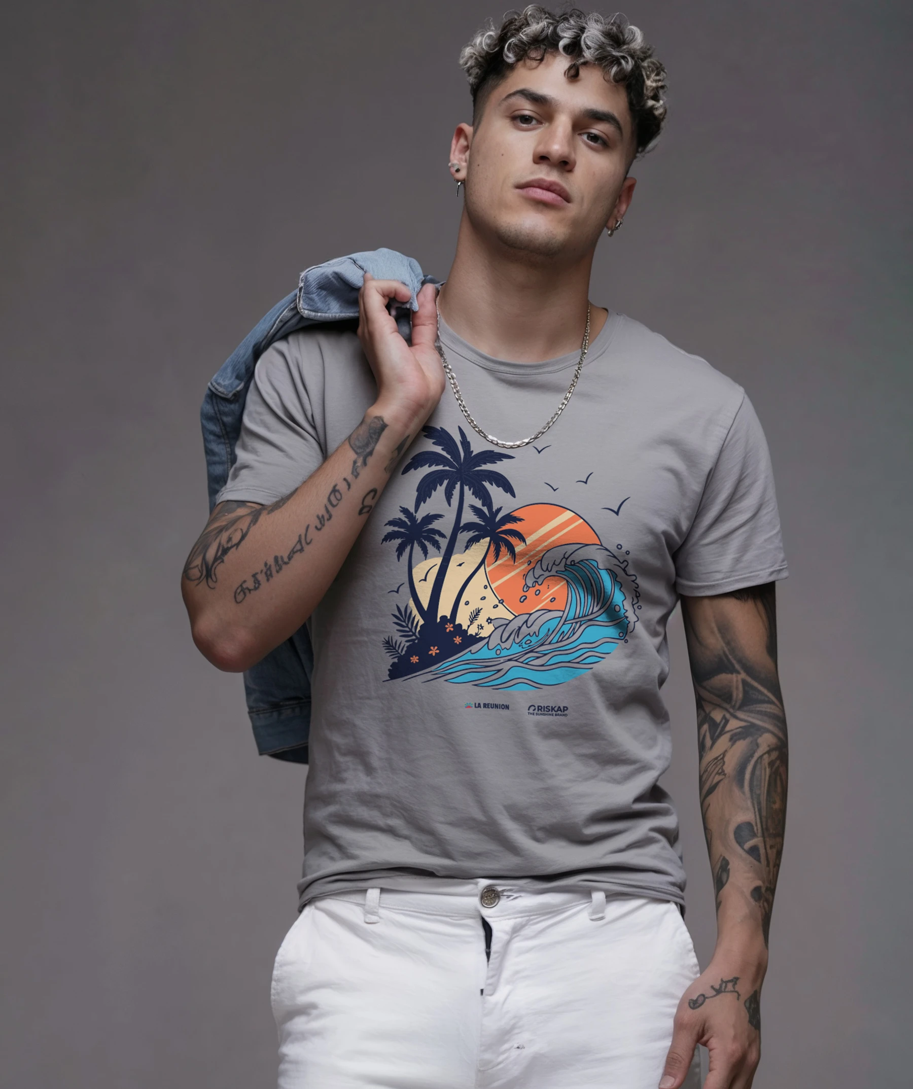 T-shirt Homme – Island In The Sun – Coton Bio Premium – Image 5