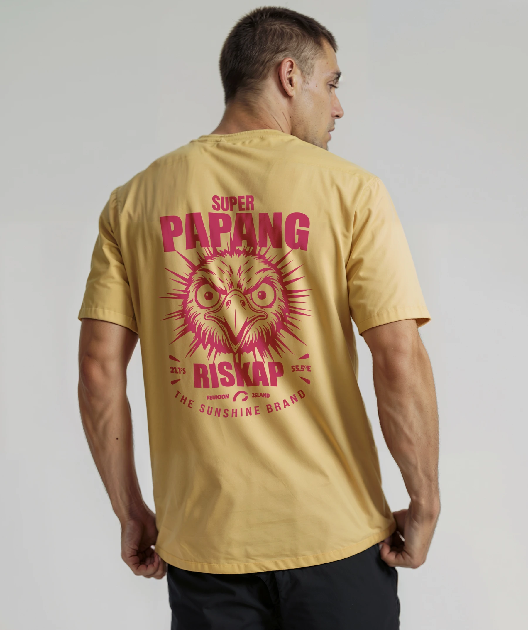 T-shirt Homme – Super Papang – Coton Bio Premium