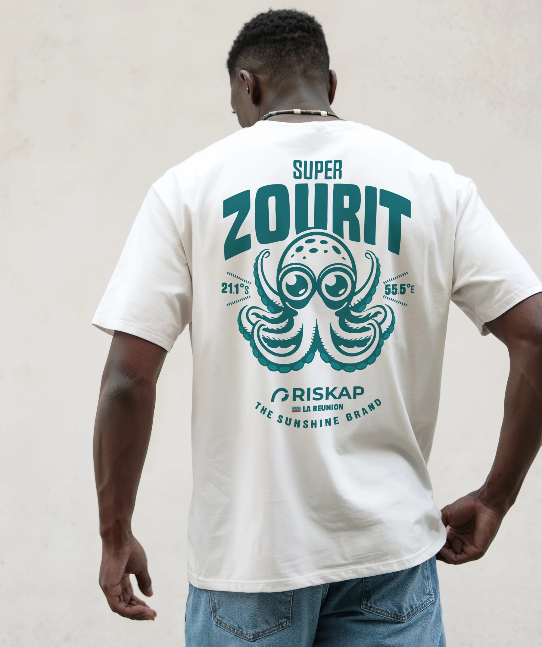 T-shirt Homme – Super Zourit – Coton Bio Premium – Image 2