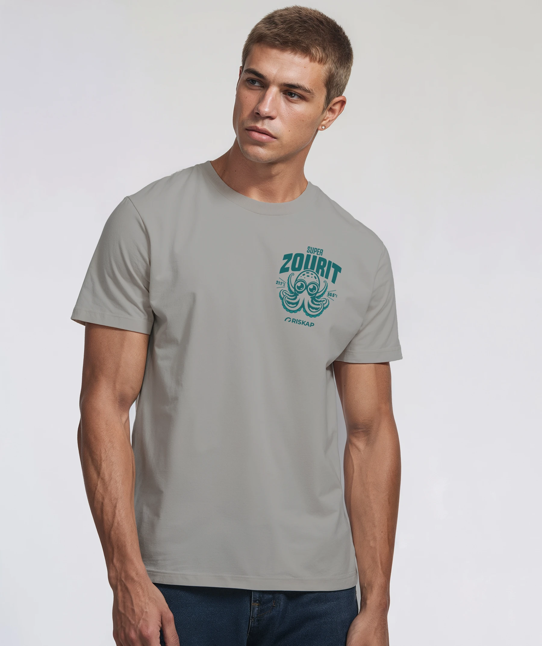 T-shirt Homme – Super Zourit – Coton Bio Premium – Image 3