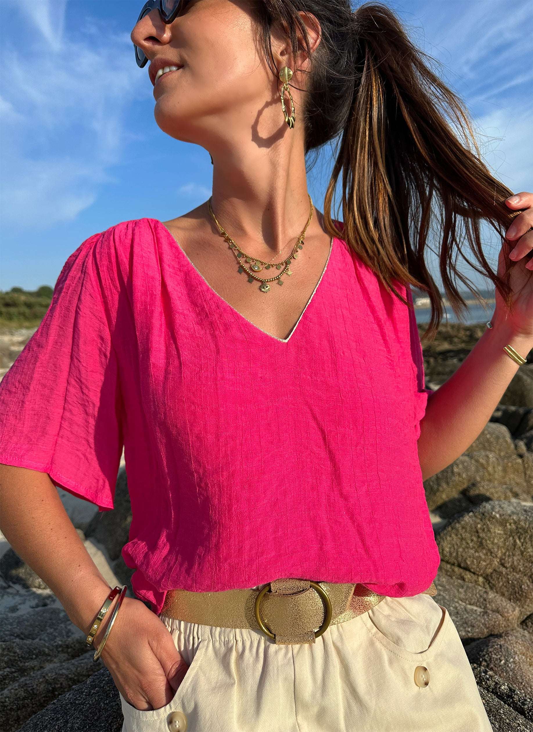 Top Alba Fuchsia – Image 5