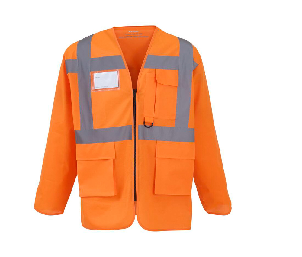 Hi-vis executive long sleeve waistcoat – Image 3
