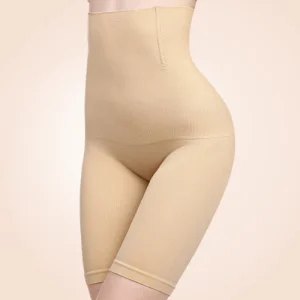 Short Gainant Sculptant Taille Haute En Microfibre