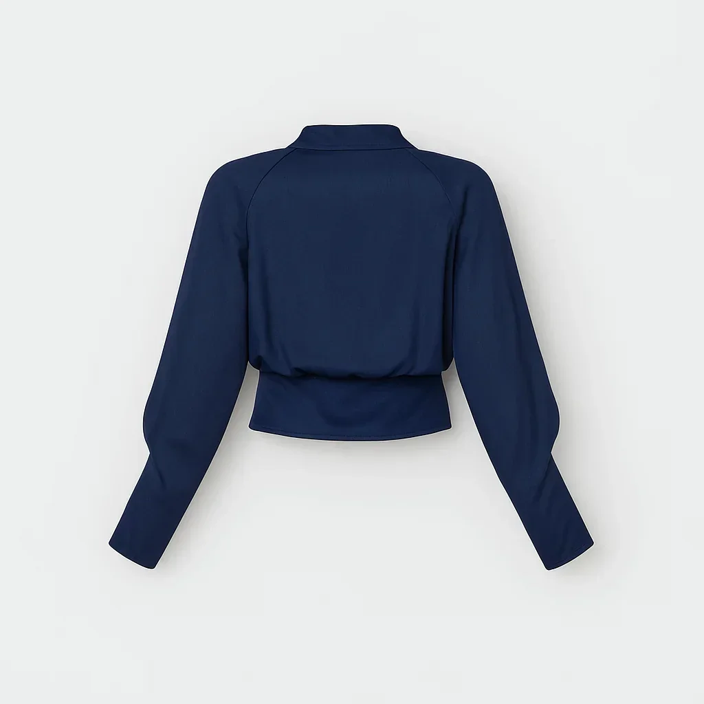 Blouse Femme Croisée Élégante pour Bureau et Loisirs – Image 7