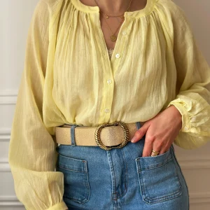 Blouse Lucile Jaune