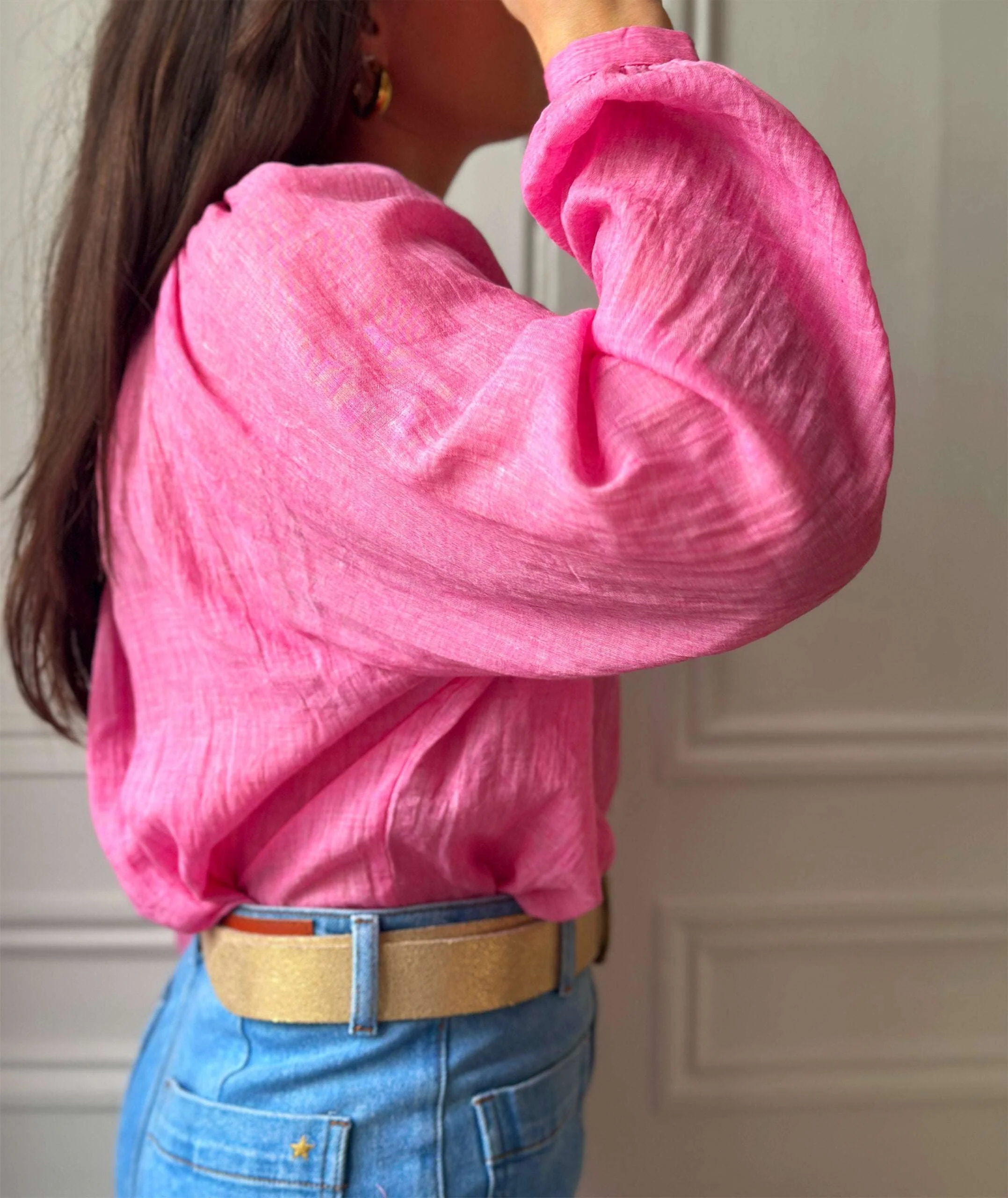 Blouse Lucile Rose – Image 6