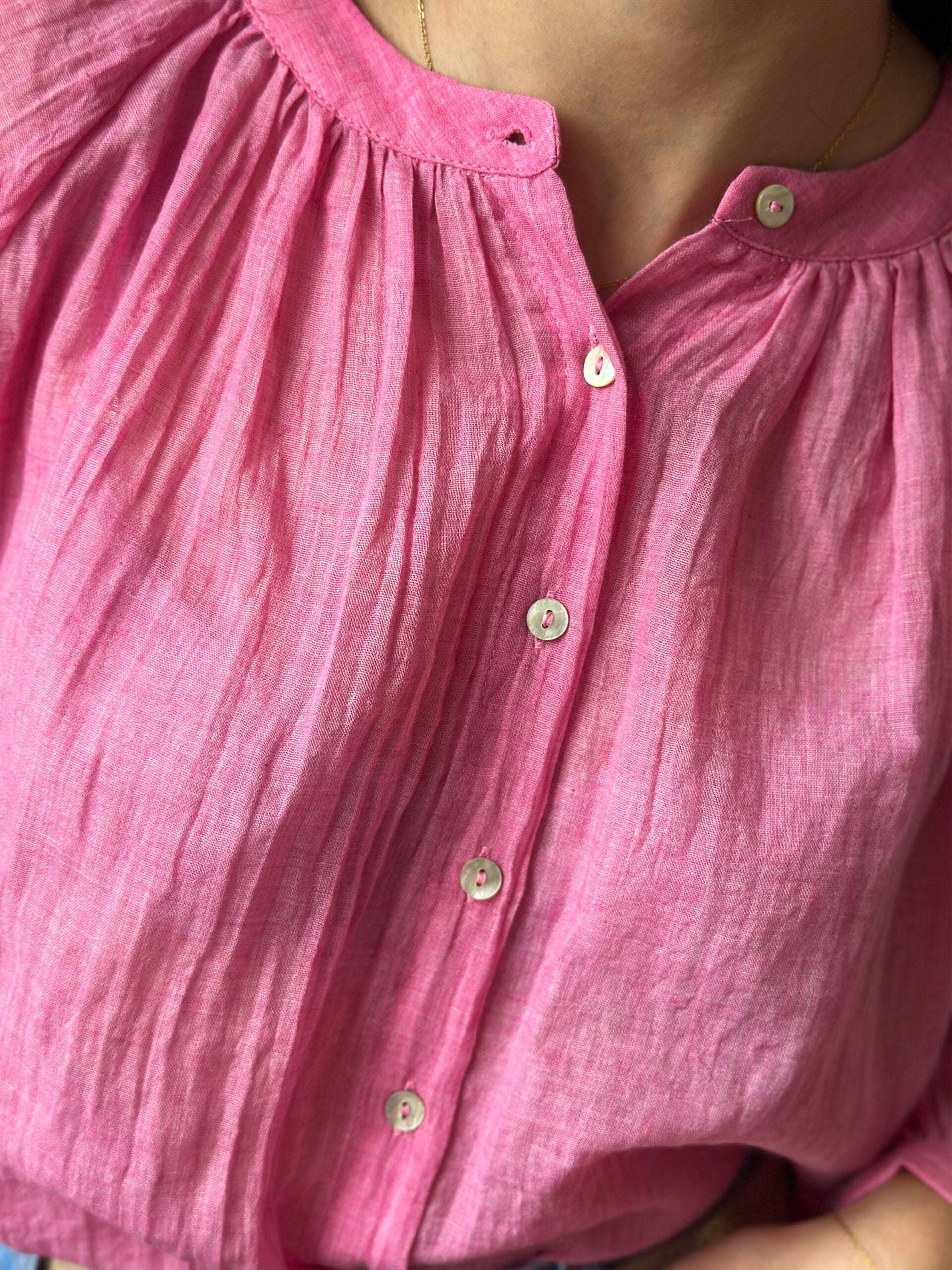 Blouse Lucile Rose – Image 8