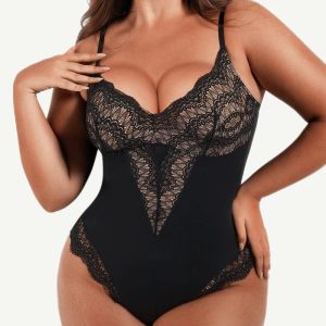 Body shaper en dentelle élégante avec contrôle du ventre