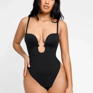 Body Shaper À Dos Bas En String One Piece