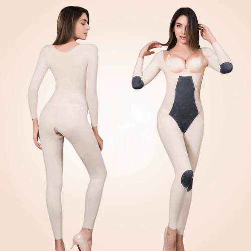 Body Amincissant Intégral Ouvert À L'entrejambe Pour Bras Et Cuisses – Image 5