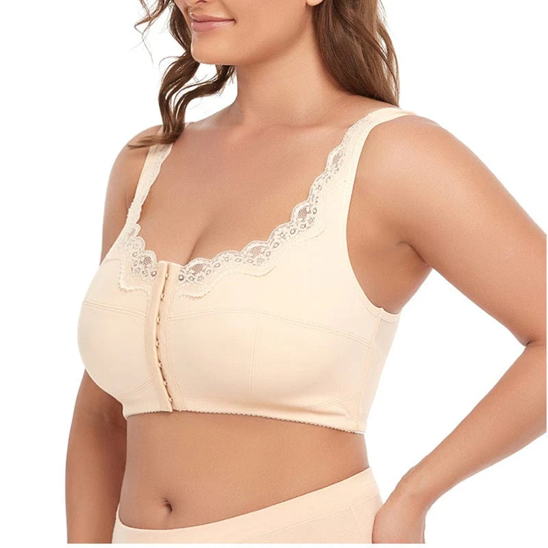 Soutien-gorge de maintien non armé à fermeture frontale pour femmes – Image 2