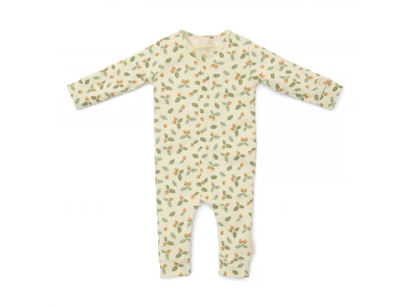 Little Dutch - Pyjama - Eendelig - Onesie - Forest Leaves - Acorns & Leaves
