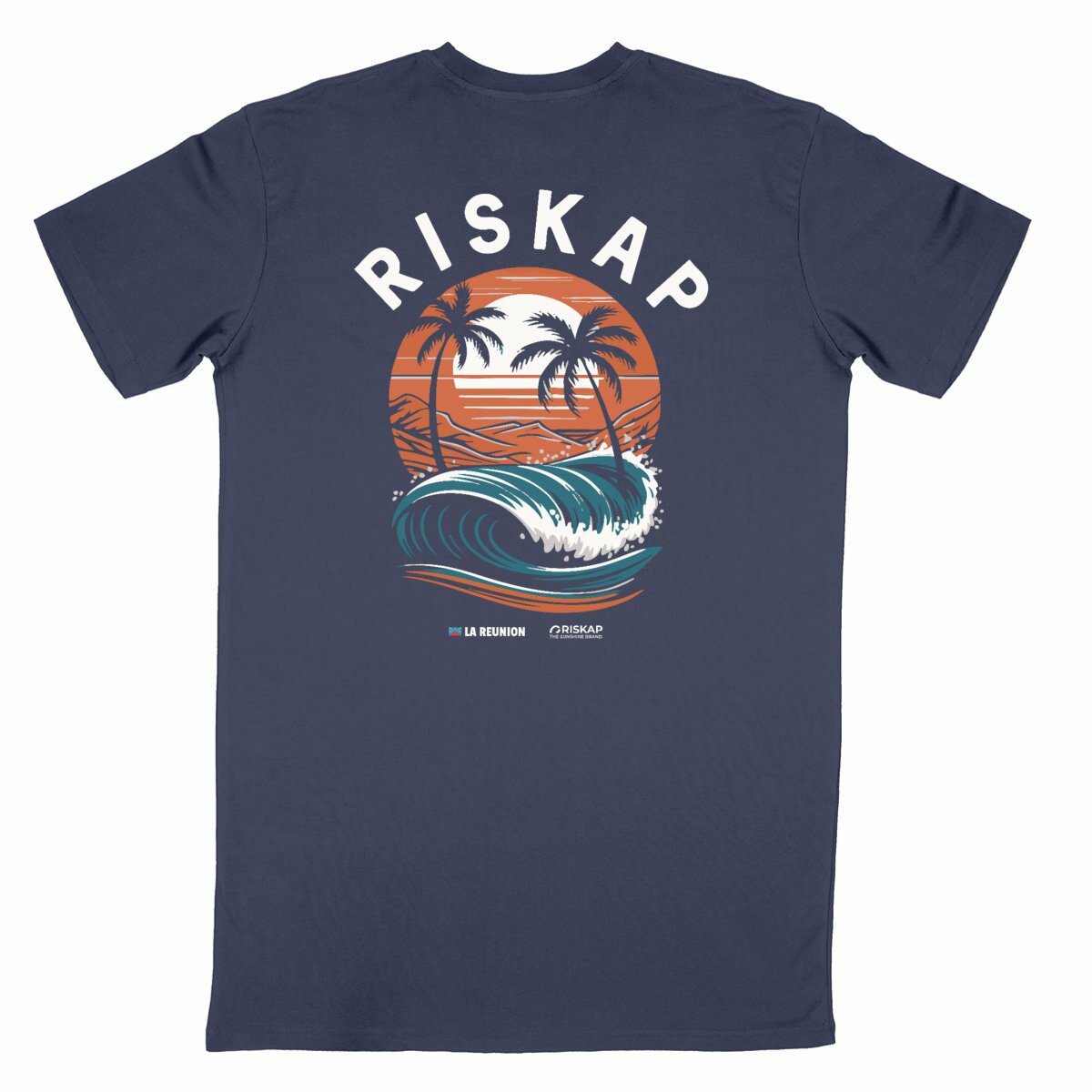 T-shirt Homme – Sunset Wave – Coton Bio Premium – Image 8