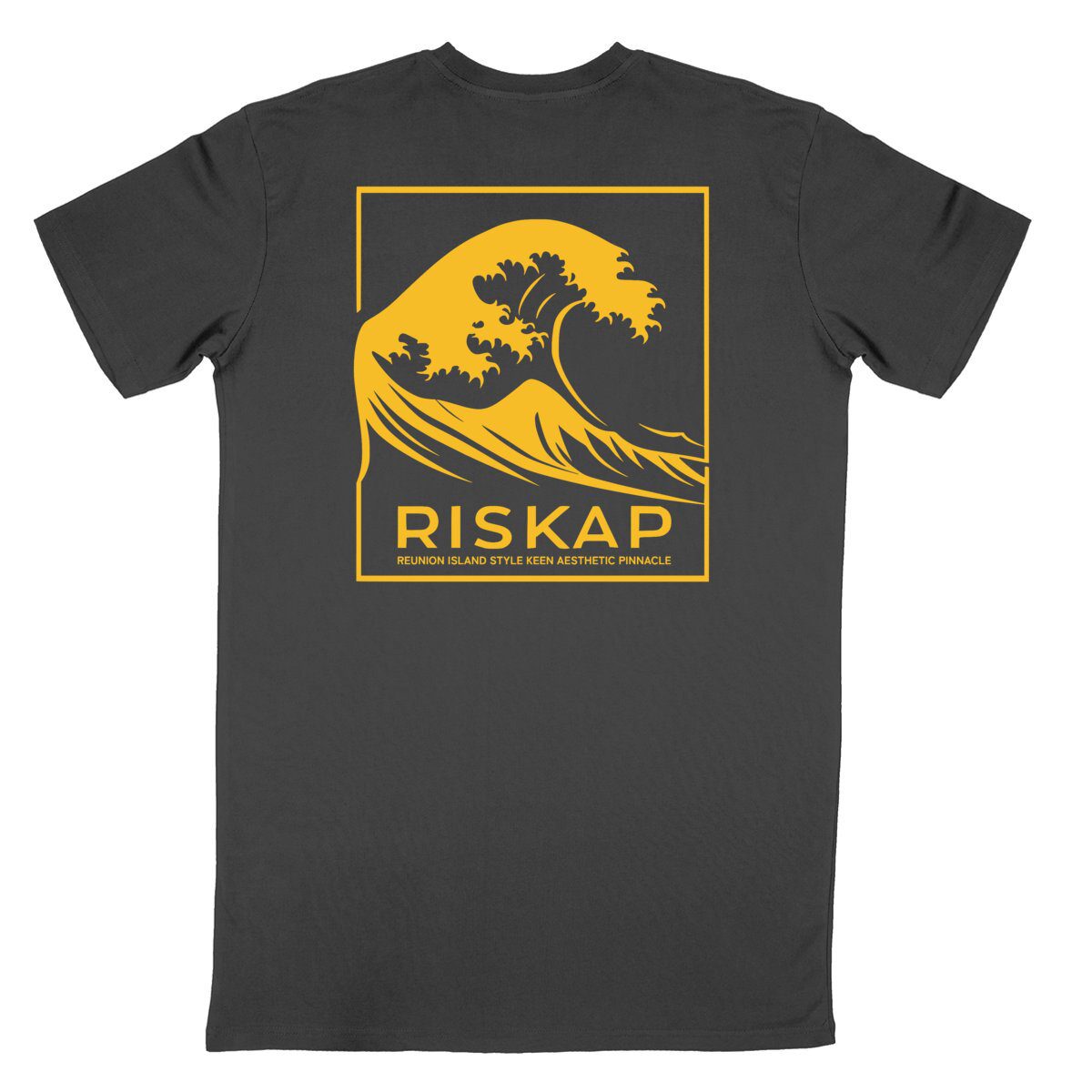 T-shirt Homme – Riskap Wave – Qualité Premium Bio – Image 9