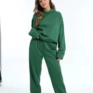 Ensemble deux pièces ample pour femmes style contemporain