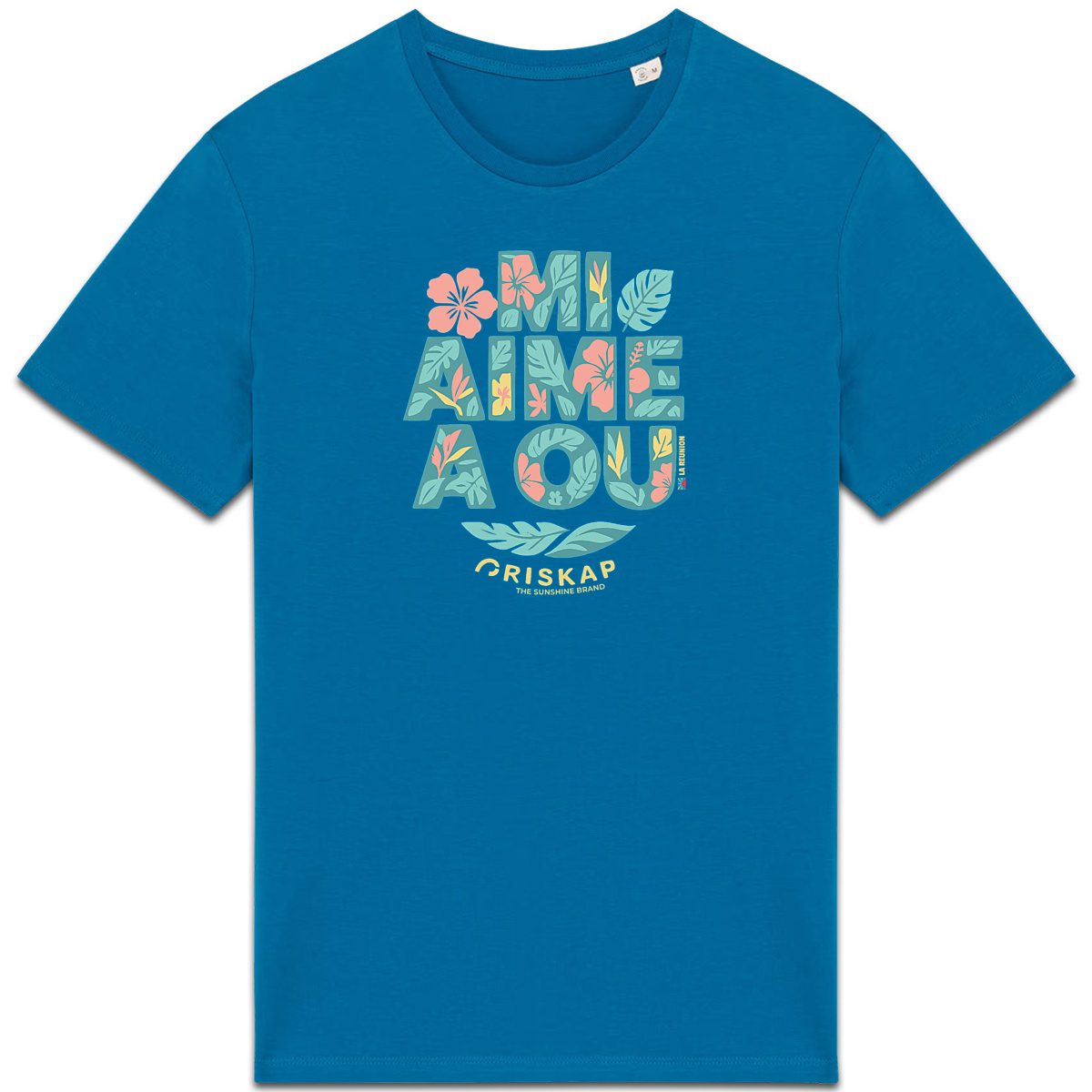 T-shirt Homme – Mi Aime A Ou Leaves – Coton Bio Premium – Image 8