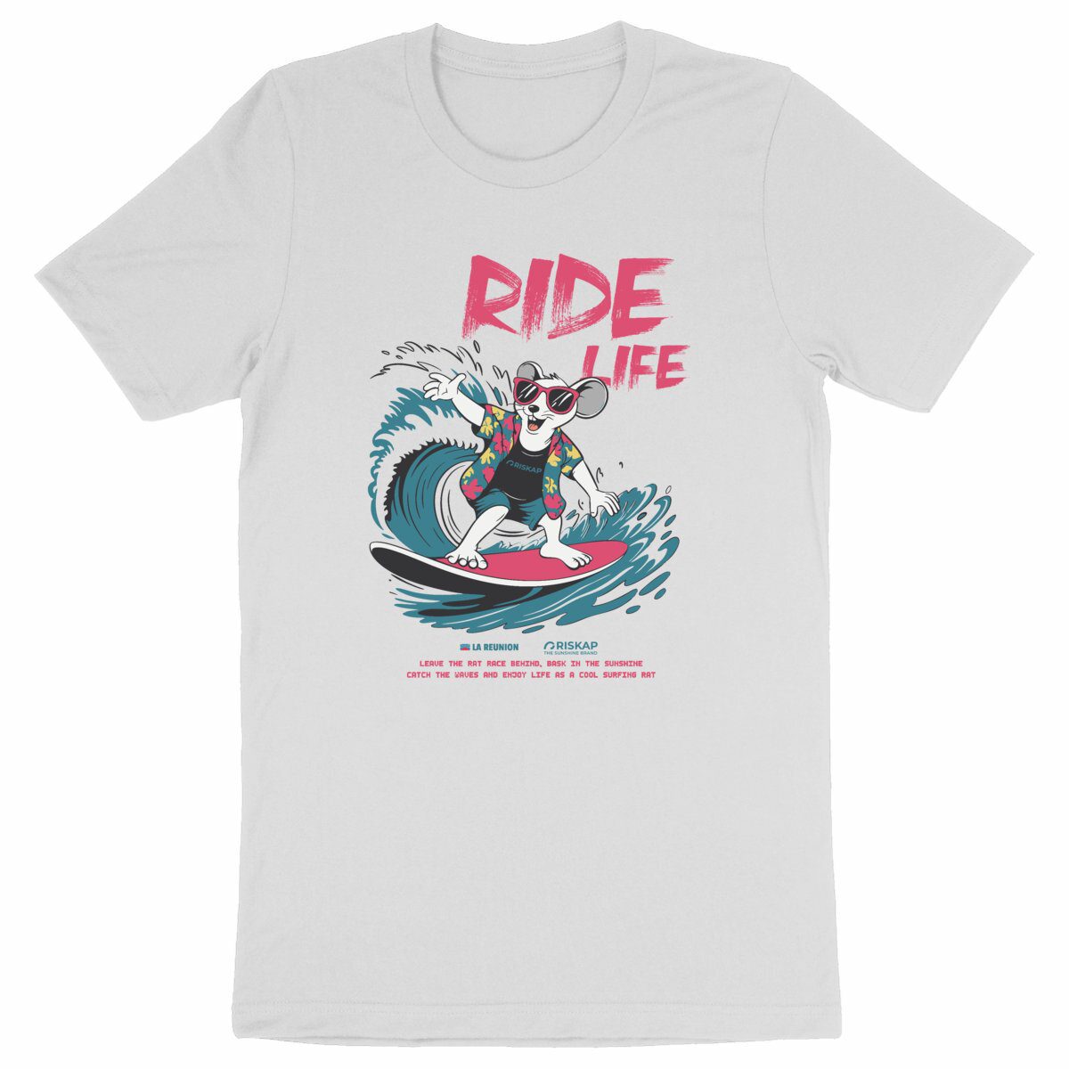 T-shirt Homme – Ride Life – Coton Bio Premium – Image 4