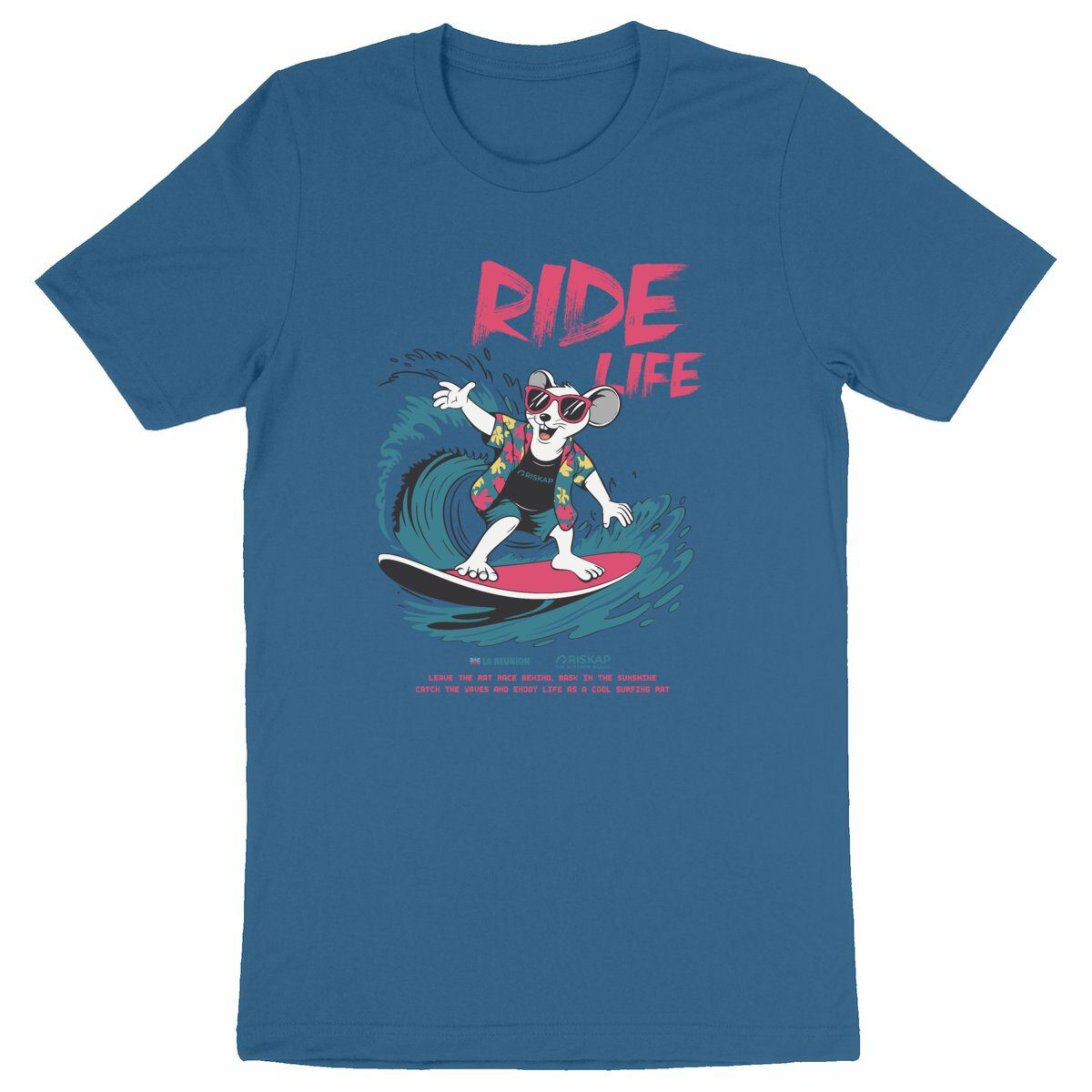 T-shirt Homme – Ride Life – Coton Bio Premium – Image 7