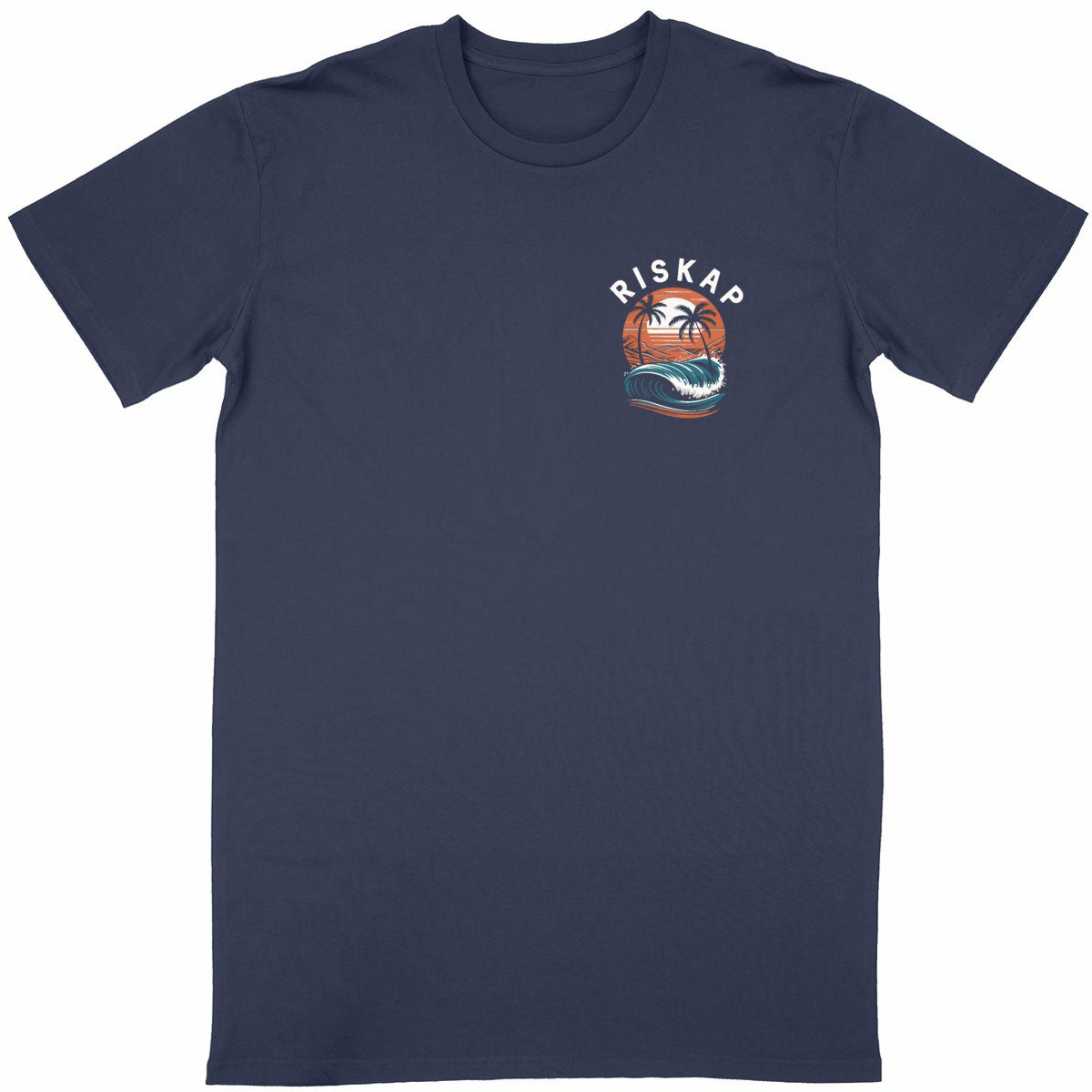 T-shirt Homme – Sunset Wave – Coton Bio Premium – Image 5