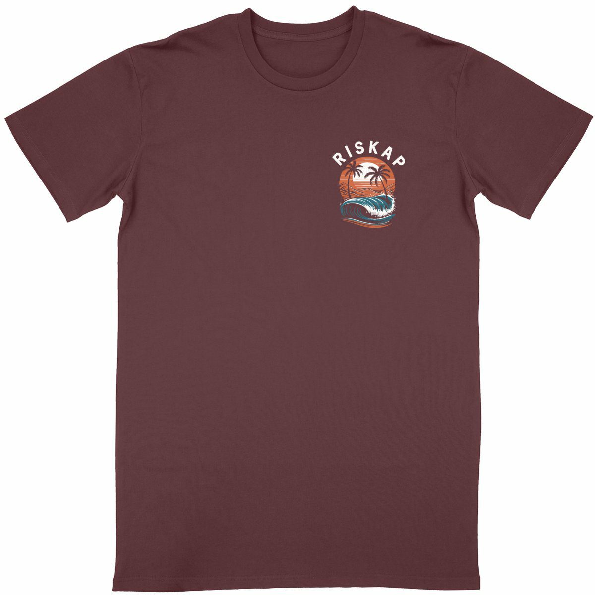 T-shirt Homme – Sunset Wave – Coton Bio Premium – Image 6