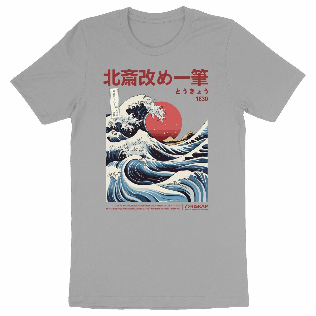 T-shirt Homme – Original Kanagawa – Coton Bio Premium – Image 6