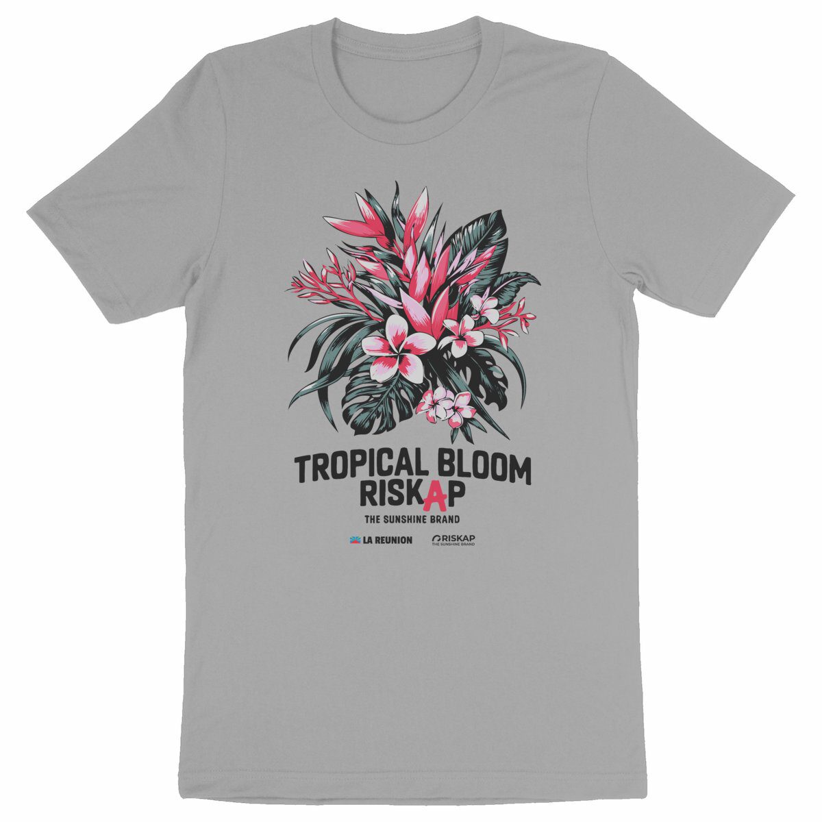 T-shirt Homme – Tropical Bloom – Coton Bio Premium – Image 5