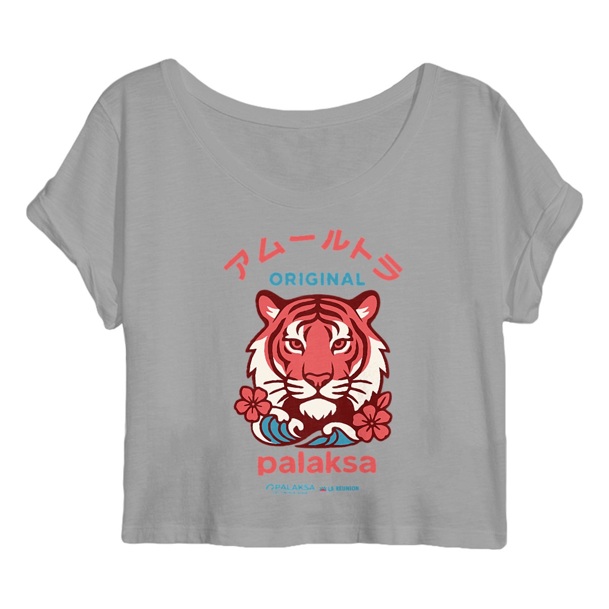 Crop-top Femme – Love Tiger – Coton Bio – Image 6