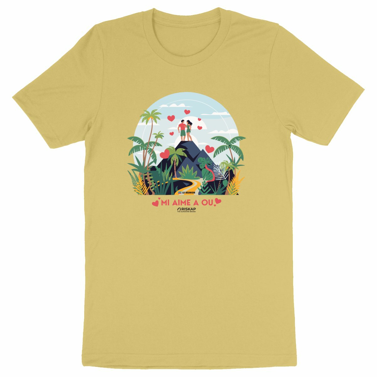 T-shirt Homme – Mi Aime A Ou – Qualité Premium Bio – Image 7