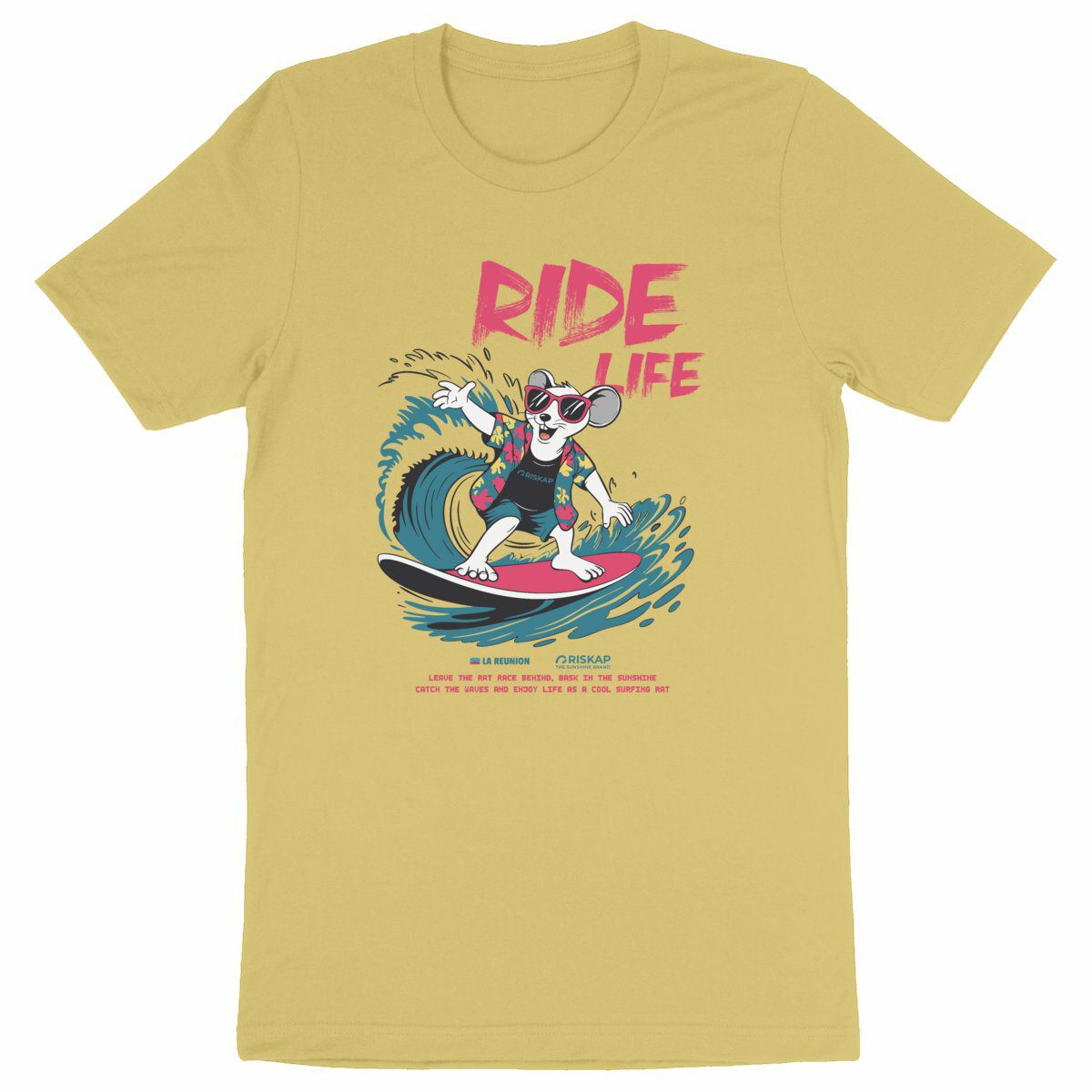 T-shirt Homme – Ride Life – Coton Bio Premium – Image 8