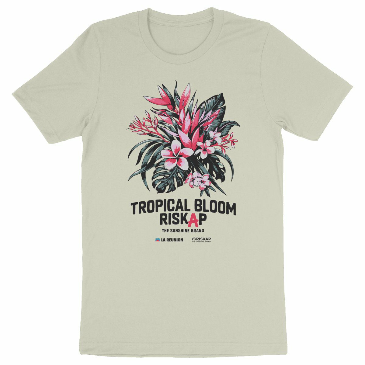 T-shirt Homme – Tropical Bloom – Coton Bio Premium – Image 8