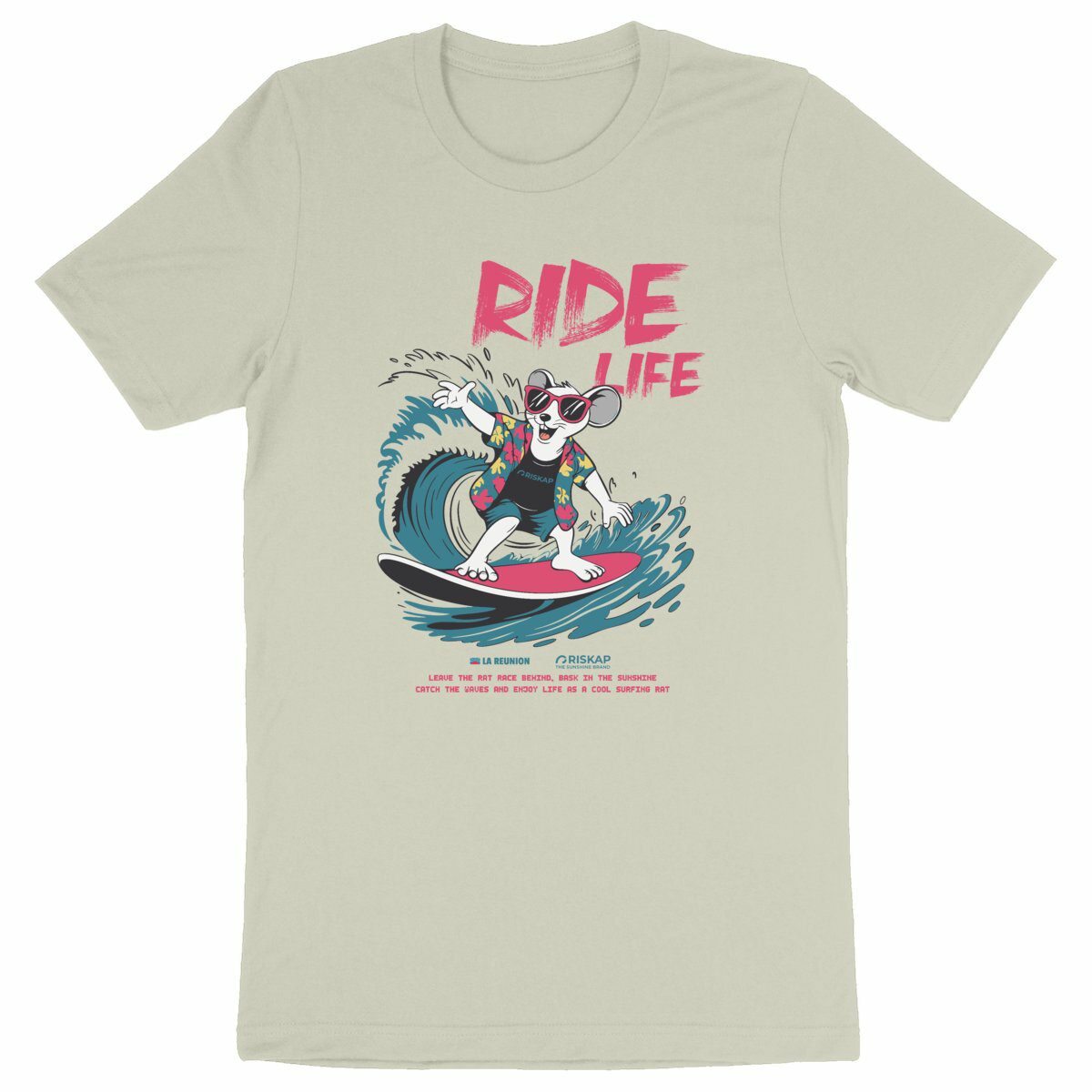 T-shirt Homme – Ride Life – Coton Bio Premium – Image 9