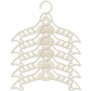 Konges Slojd - Set van 5 Kledinghangers voor kinderen - konijn