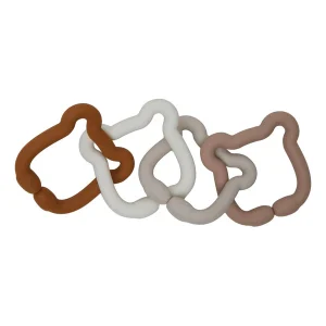 Jollein - Speelgoedringen Siliconen Teddy Bear