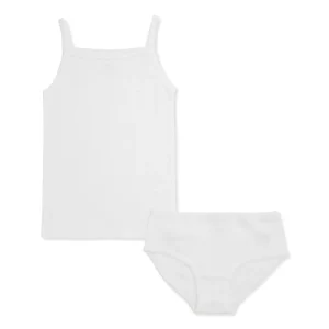 Konges Sløjd - Minni ondergoed setje hemd en onderbroek wit