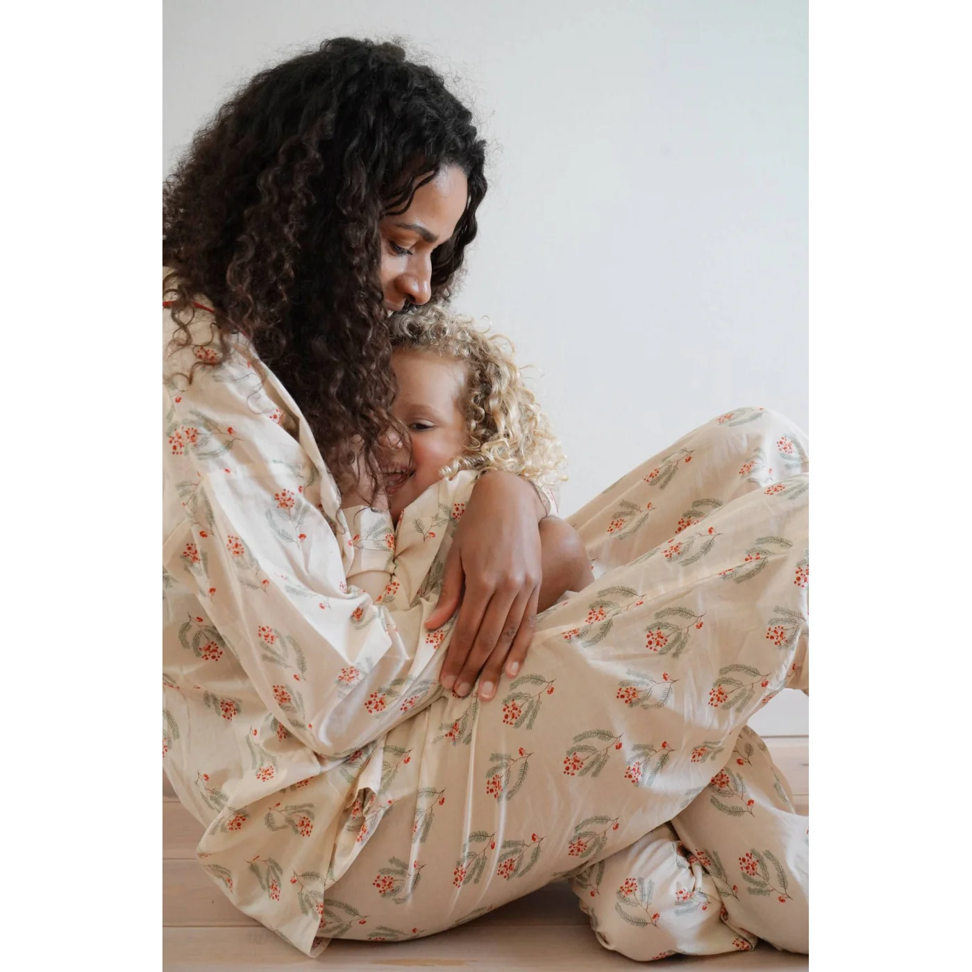 Konges Sløjd - Nightingale Pyjama Christmas Vintage Rose Flower – Image 3