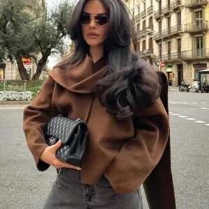 manteau court pour femme