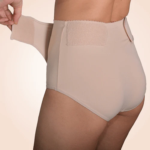 Culotte Abdominale Post-partum À Compression Ferme Et À Velcro Ajustable – Image 5