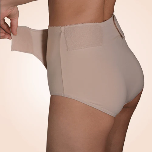 Culotte Abdominale Post-partum À Compression Ferme Et À Velcro Ajustable – Image 4