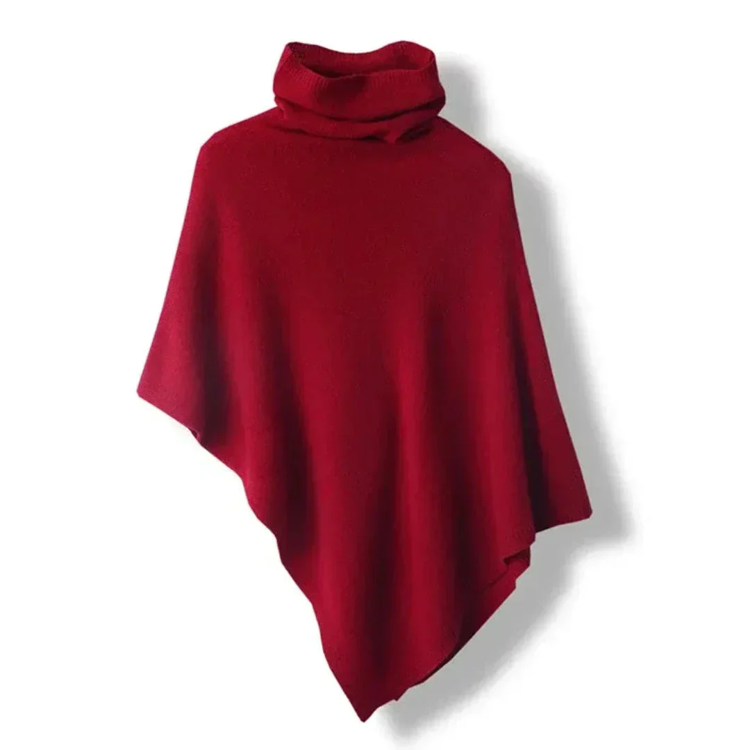 Poncho élégant pour femmes avec coupe asymétrique – Image 7