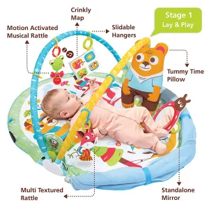 Yookidoo - Gymotion - Play n nap Speelkleed - met boog
