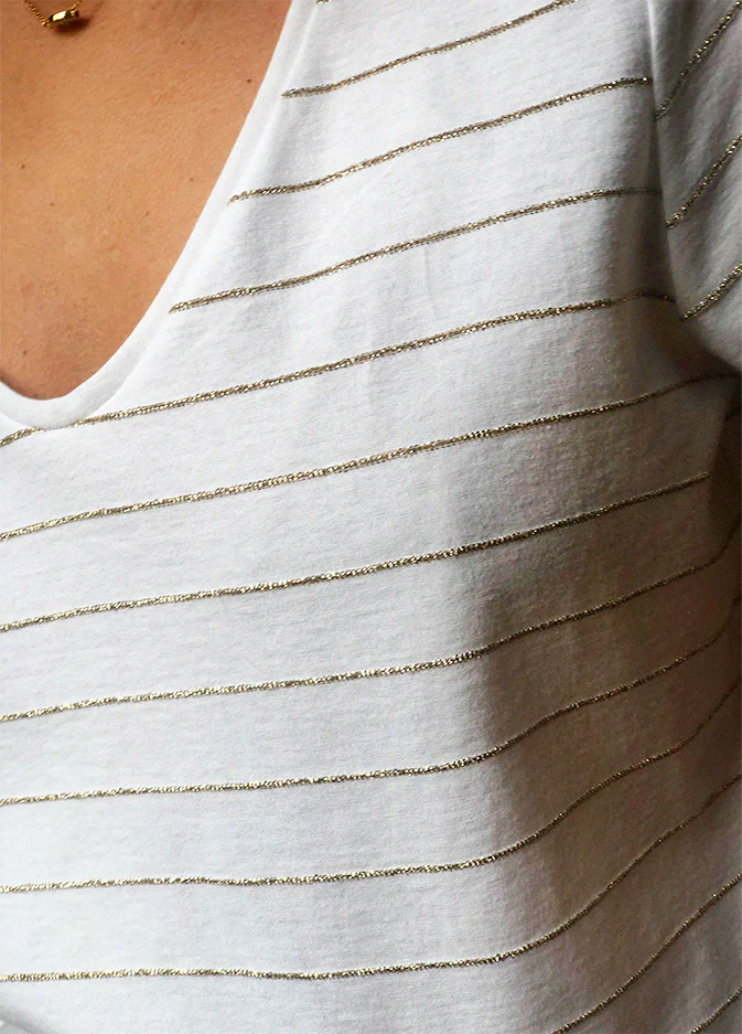 T-shirt Malo Ecru – Image 8