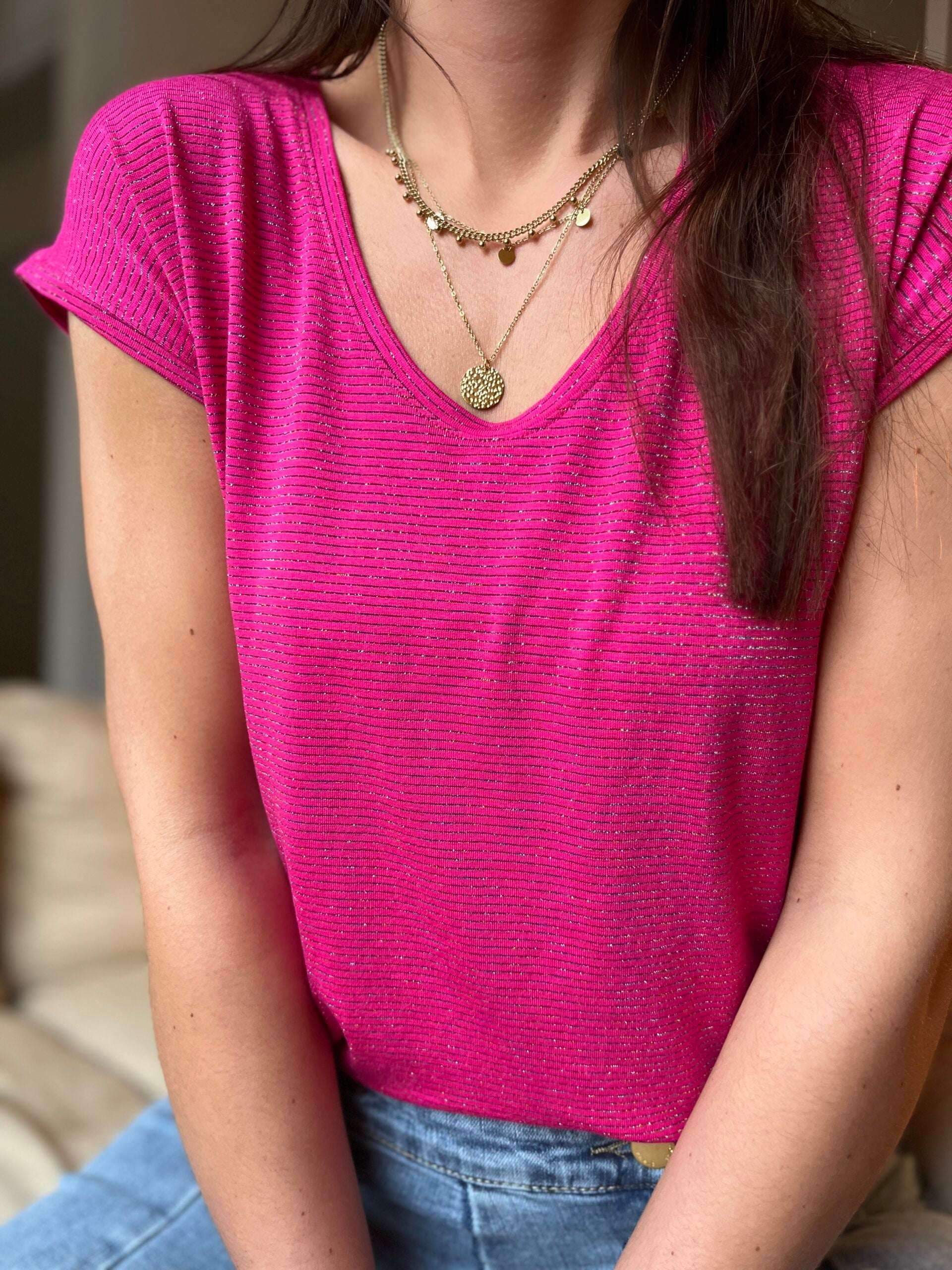 T-shirt Milo Fuchsia – Image 5