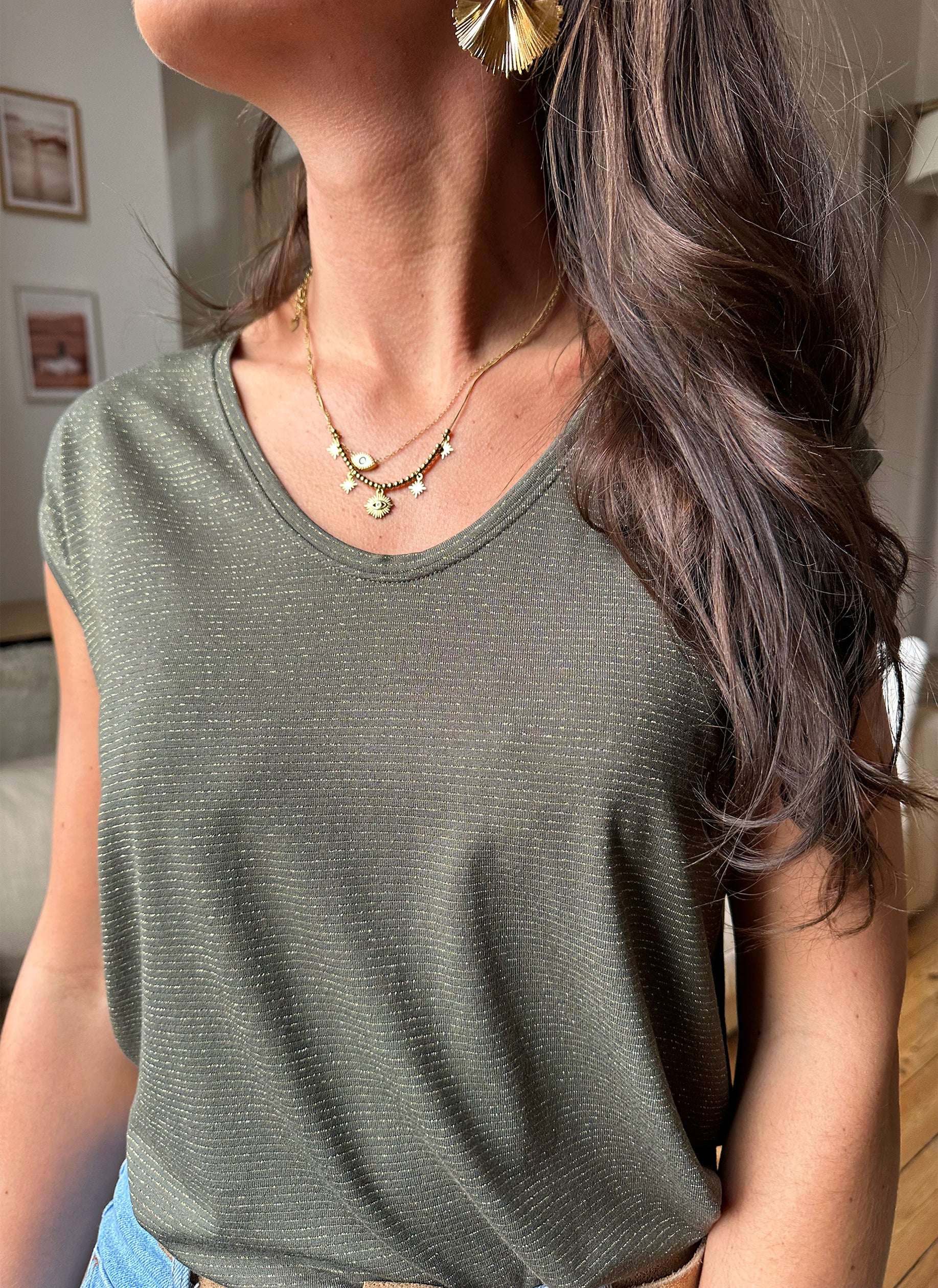 T-shirt Milo Kaki – Image 8