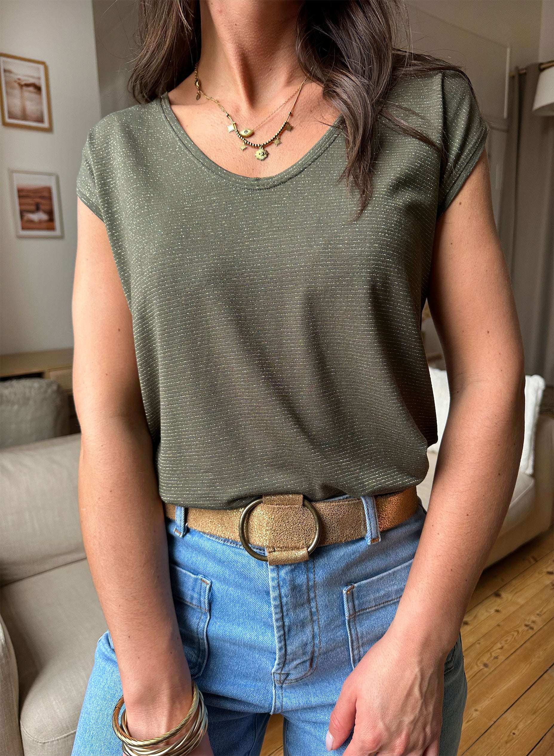 T-shirt Milo Kaki – Image 5