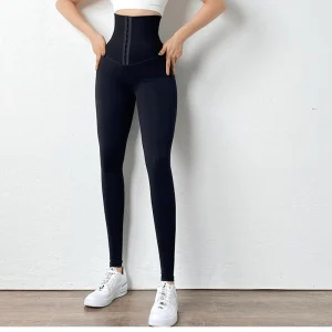 Leggings De Sport Taille Haute Avec Contrôle Du Ventre Pour Femmes