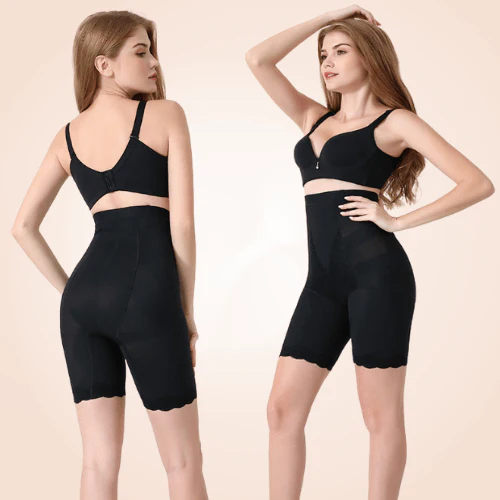 Short De Maintien Mi-cuisse Taille Haute – Image 3