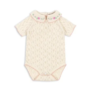 Konges Slojd - Romper - Rosier - Cream off White