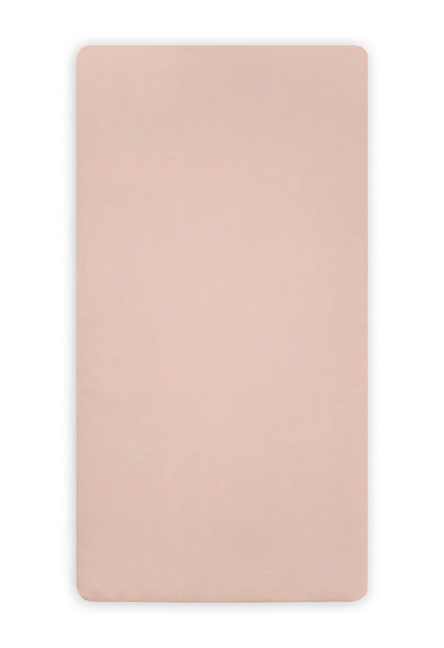 Jollein - Wieg Hoeslaken Jersey | Pale Pink – Image 4